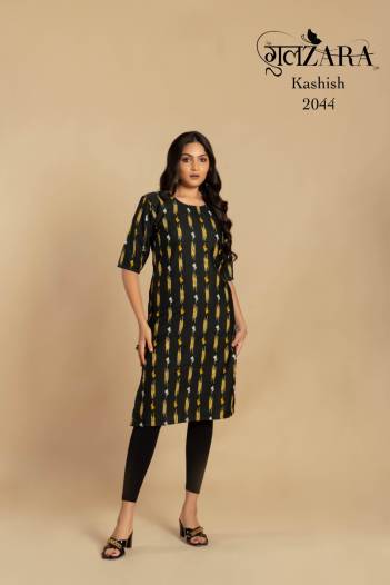 KASHISH BY GULZARA SOFT CREPE KURTI WHOLESALER IN INDIA